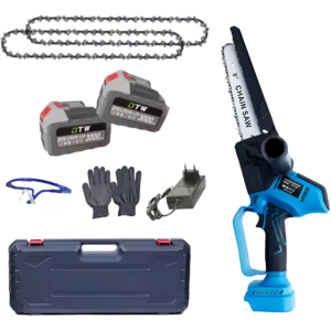 mini motosierra inalámbrica de 8 pulgadas con motor sin escobillas