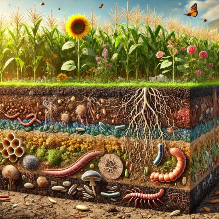 La Red Trófica del Suelo: El Motor Invisible de los Ecosistemas Agrícolas