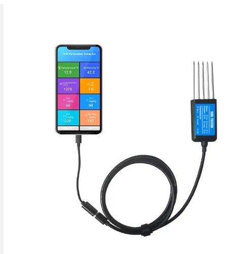 Sensor Inteligente de Suelo 8 en 1